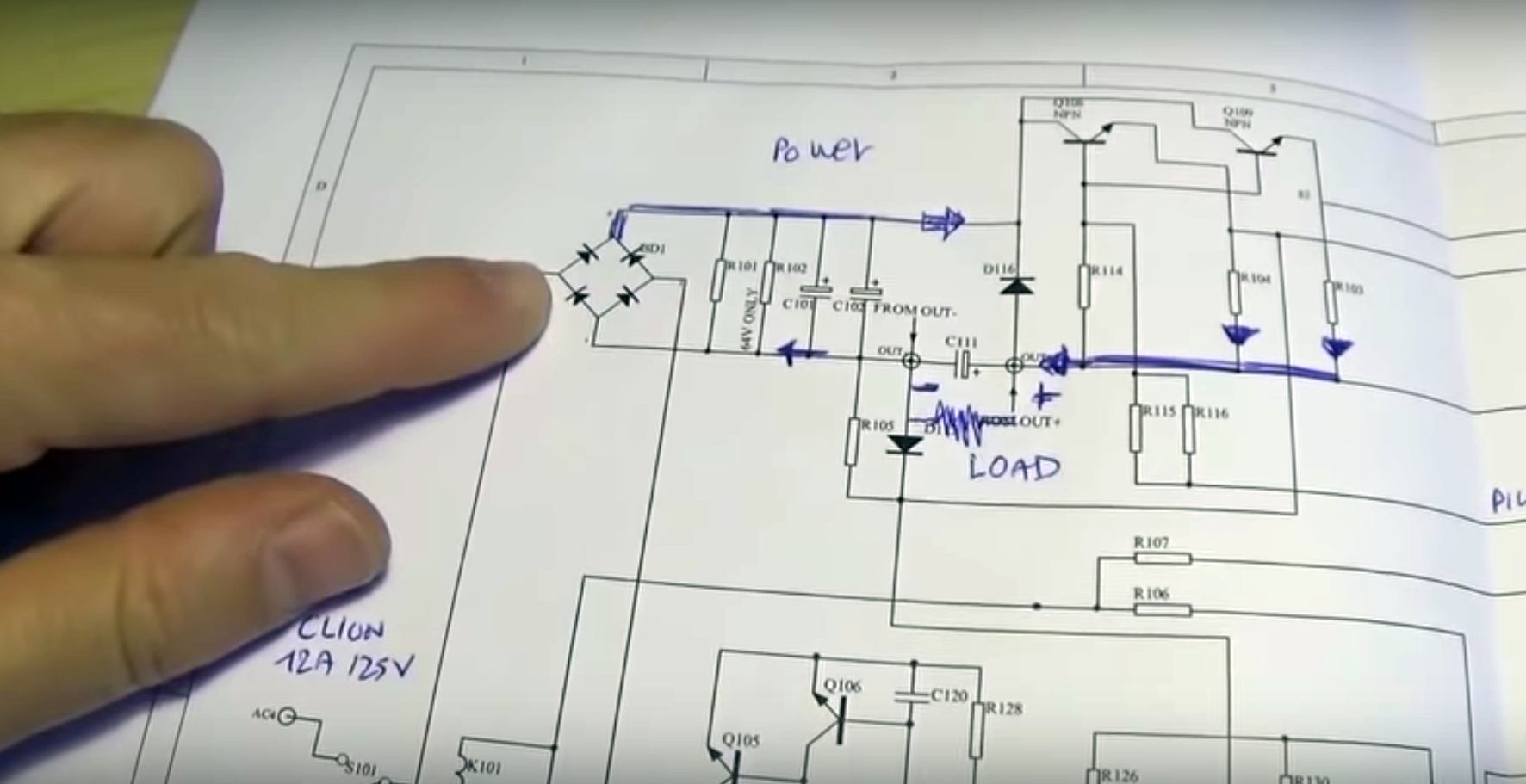 Analisi schema elettrico